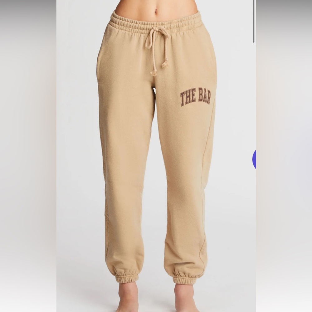 THE BAR chocolate chip varsity sweatpants